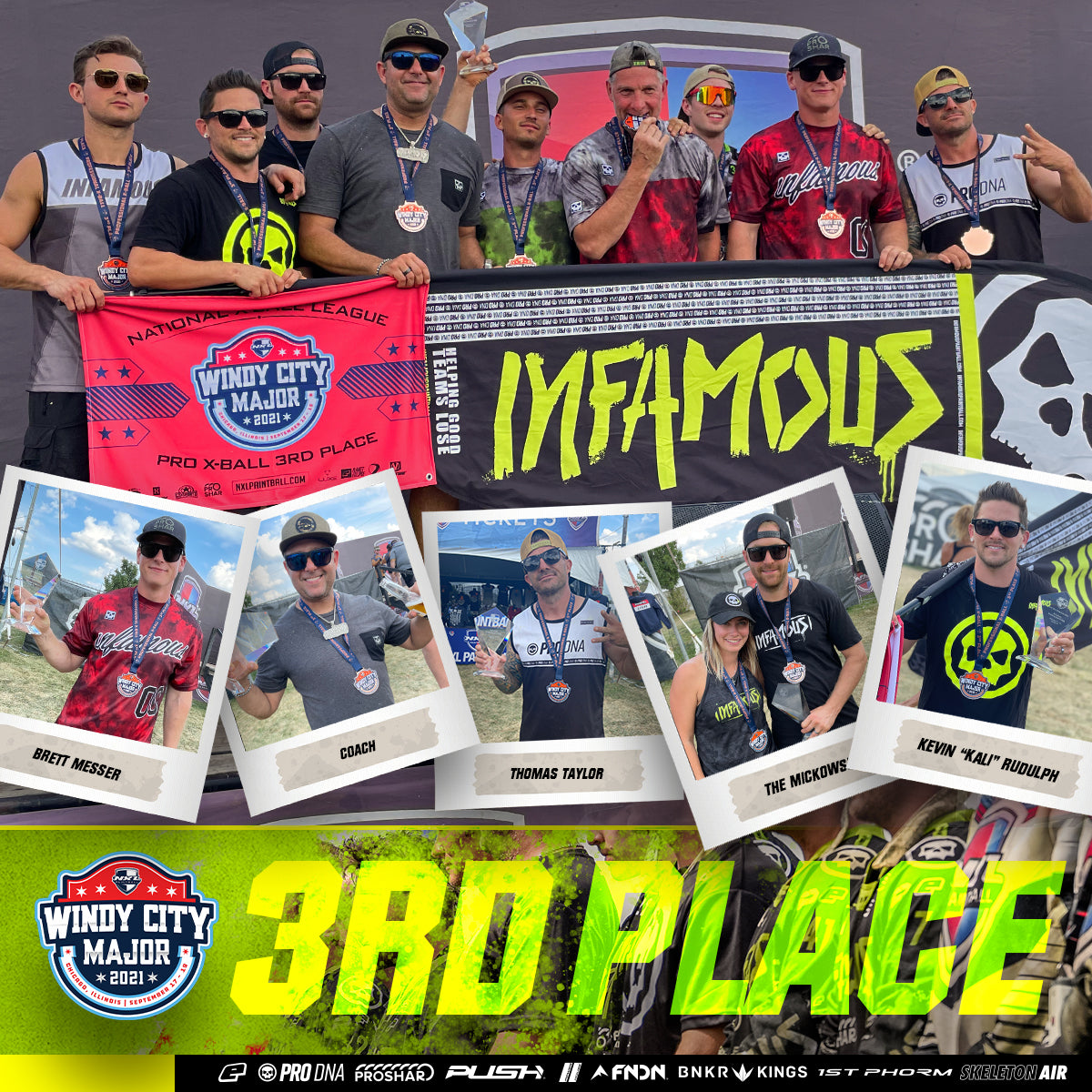 Infamous Takes 3rd Place - NXL Windy City Major 2021