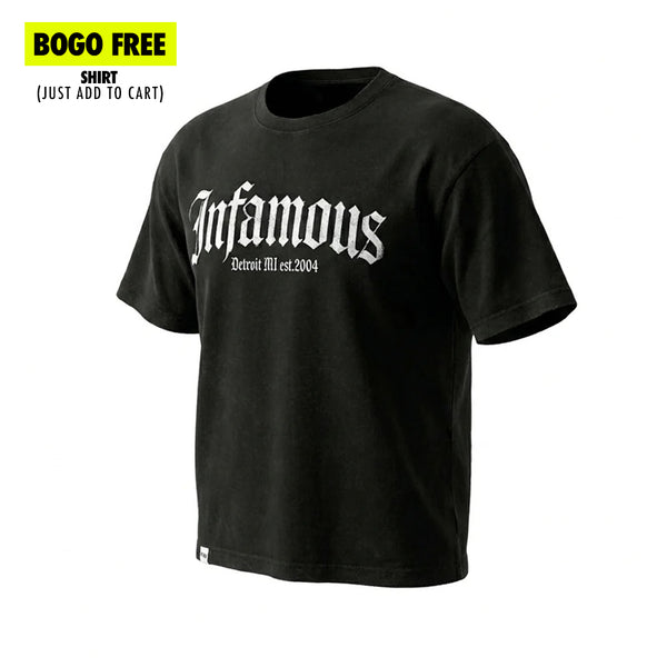 HERITAGE TEE - DETROIT 2004 - BLACK - Infamous Paintball HERITAGE TEE - DETROIT 2004 - BLACK - Infamous Paintball