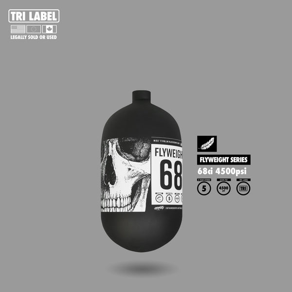 FLYWEIGHT TANK 68CI - SAVAGE SKULL - Infamous Paintball
