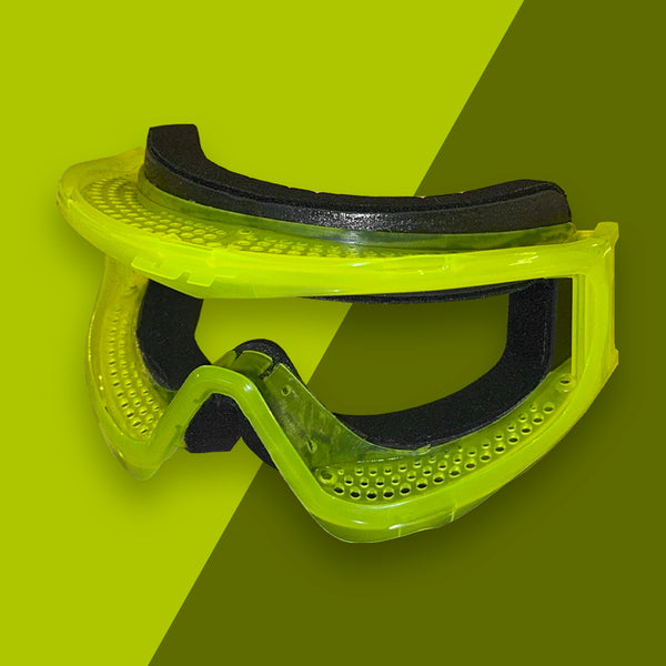 JT ProFlex X Occhiali Flex Fondo – Teal/Nero – Massima Protezione Per Paintball E Soft Air