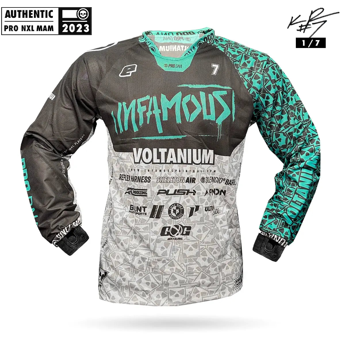 Infamous Kali Jersey - NXL MAM 2023 Infamous Paintball
