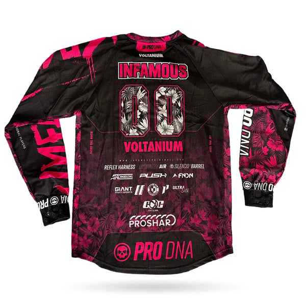 Infamous Jersey Pink Tropical Infamous Paintball