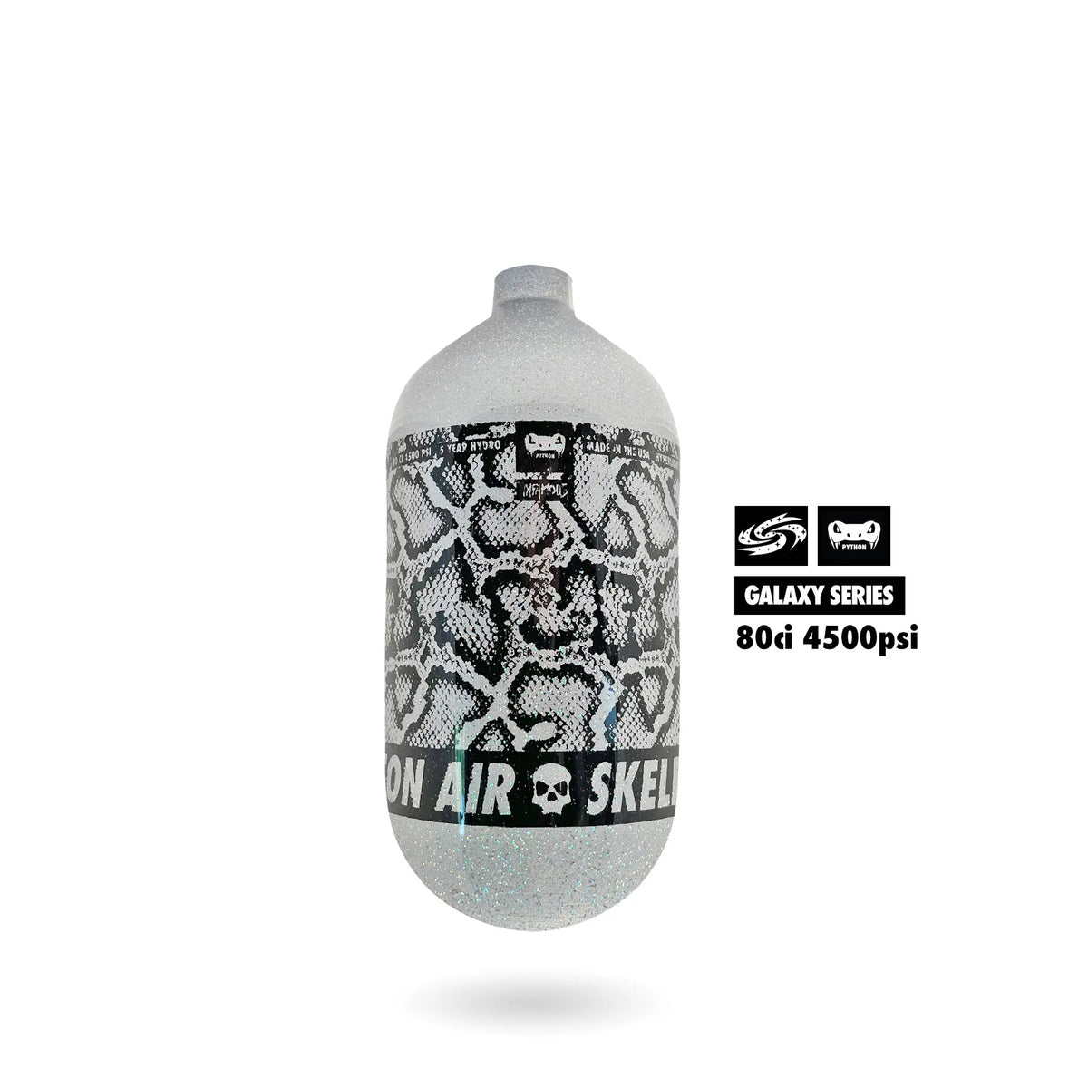 &quot;GALAXY SERIES&quot; PYTHON AIR TANK 80CI (BOTTLE ONLY) Infamous Paintball