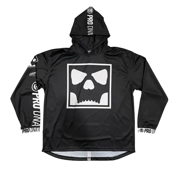 Lightweight Hoodie Skull Icon (Black) Infamous Paintball