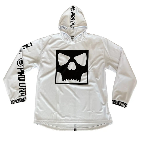 Lightweight Hoodie Skull Icon (White) Infamous Paintball