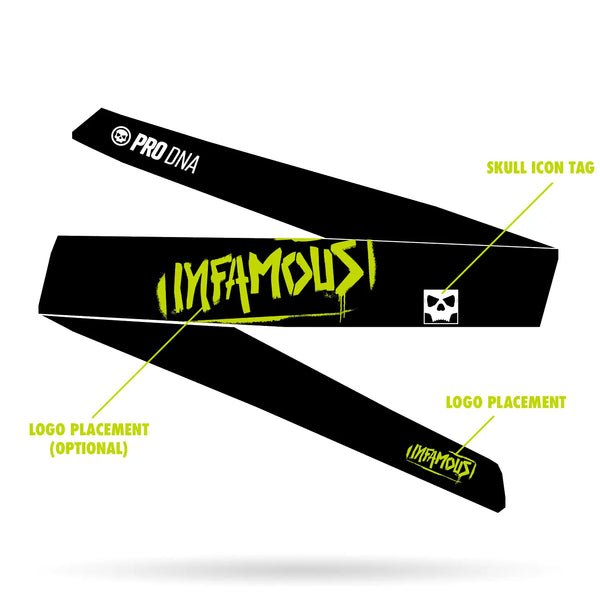 PYTHON HEADBAND - RED - Infamous Paintball