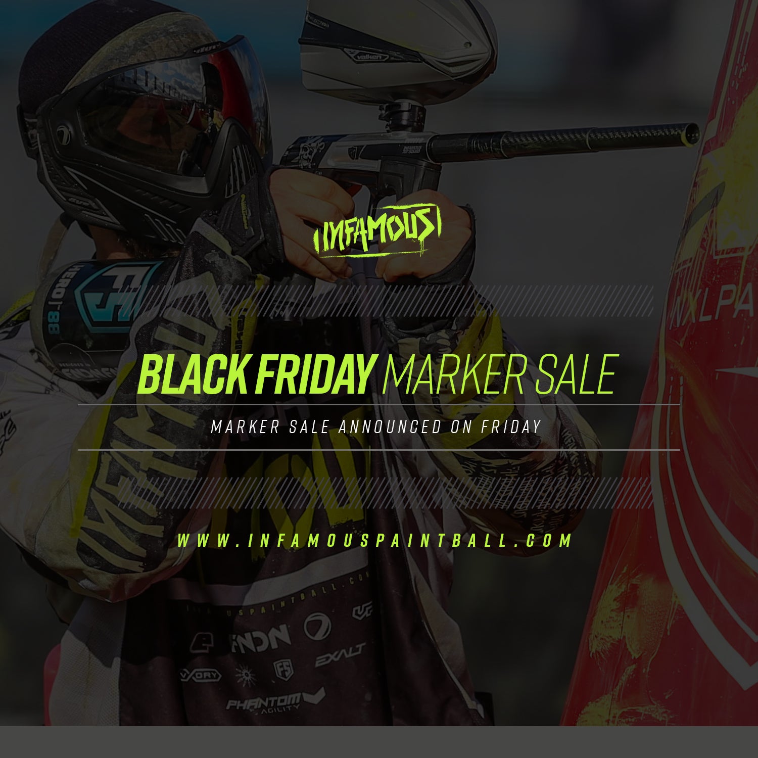 Black Friday Paintball Marker Sale - Infamous
