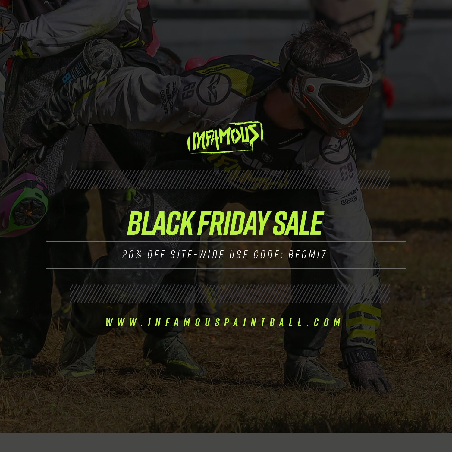 Black Friday Paintball Sales With Infamous