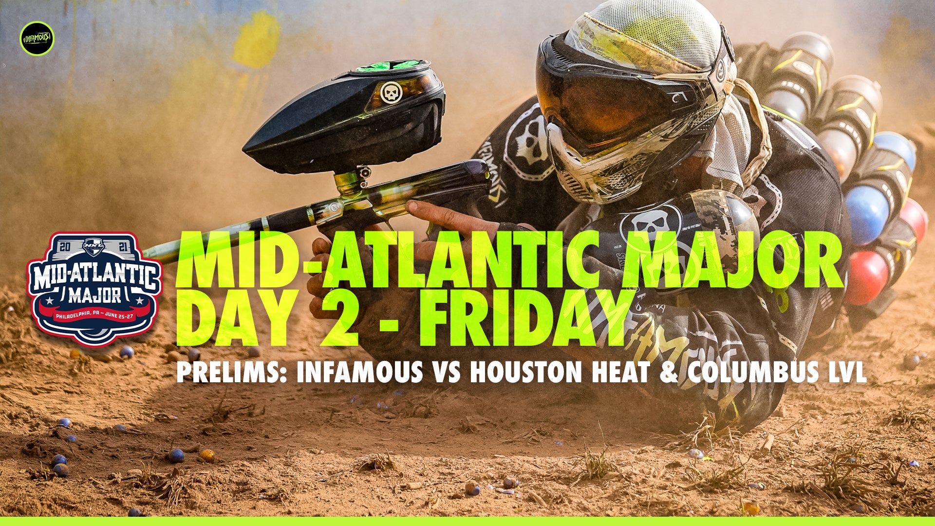 Day 2 | Friday | NXL Mid-Atlantic Major 2021 | Infamous vs Heat & Columbus LVL