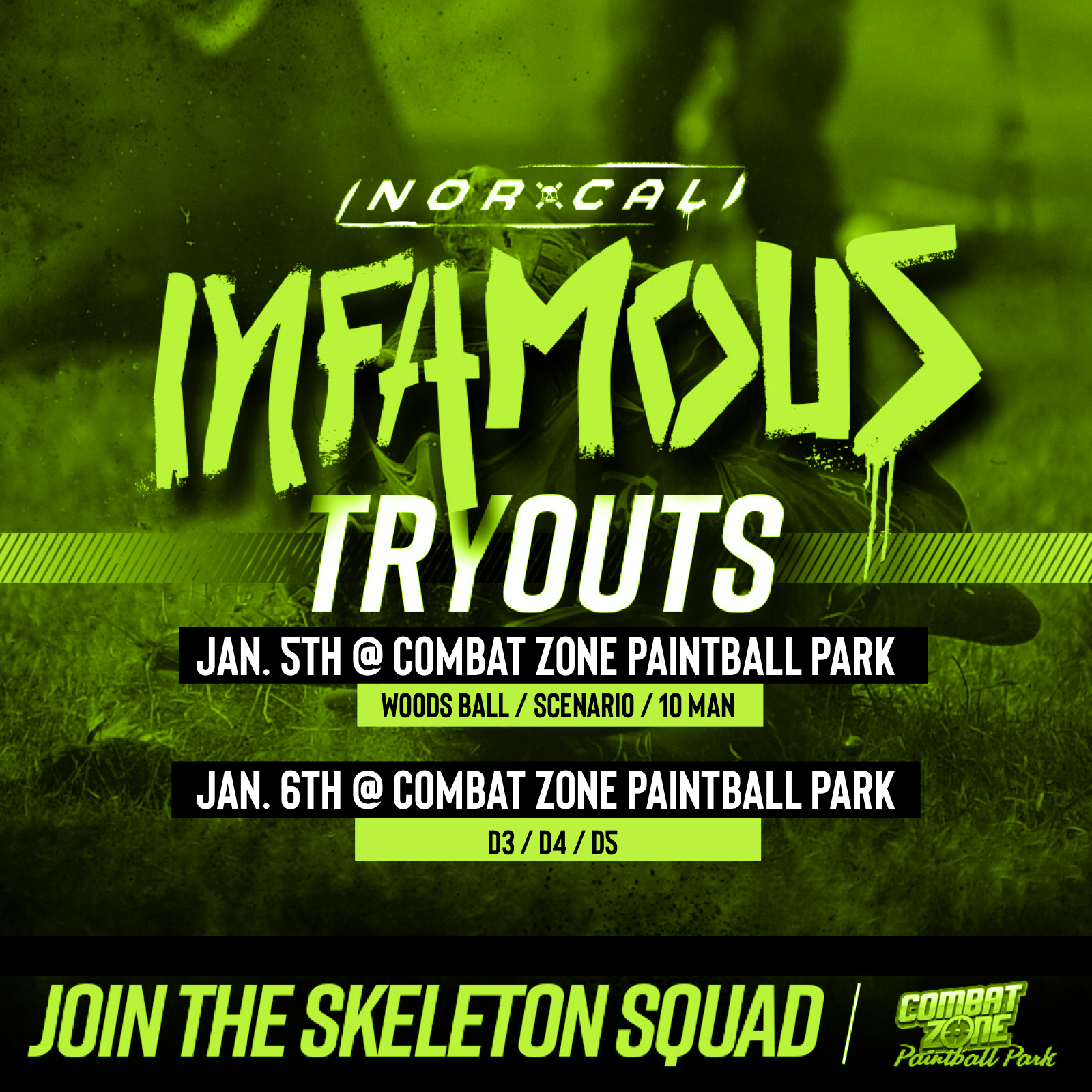 NOR-CAL Infamous Tryouts