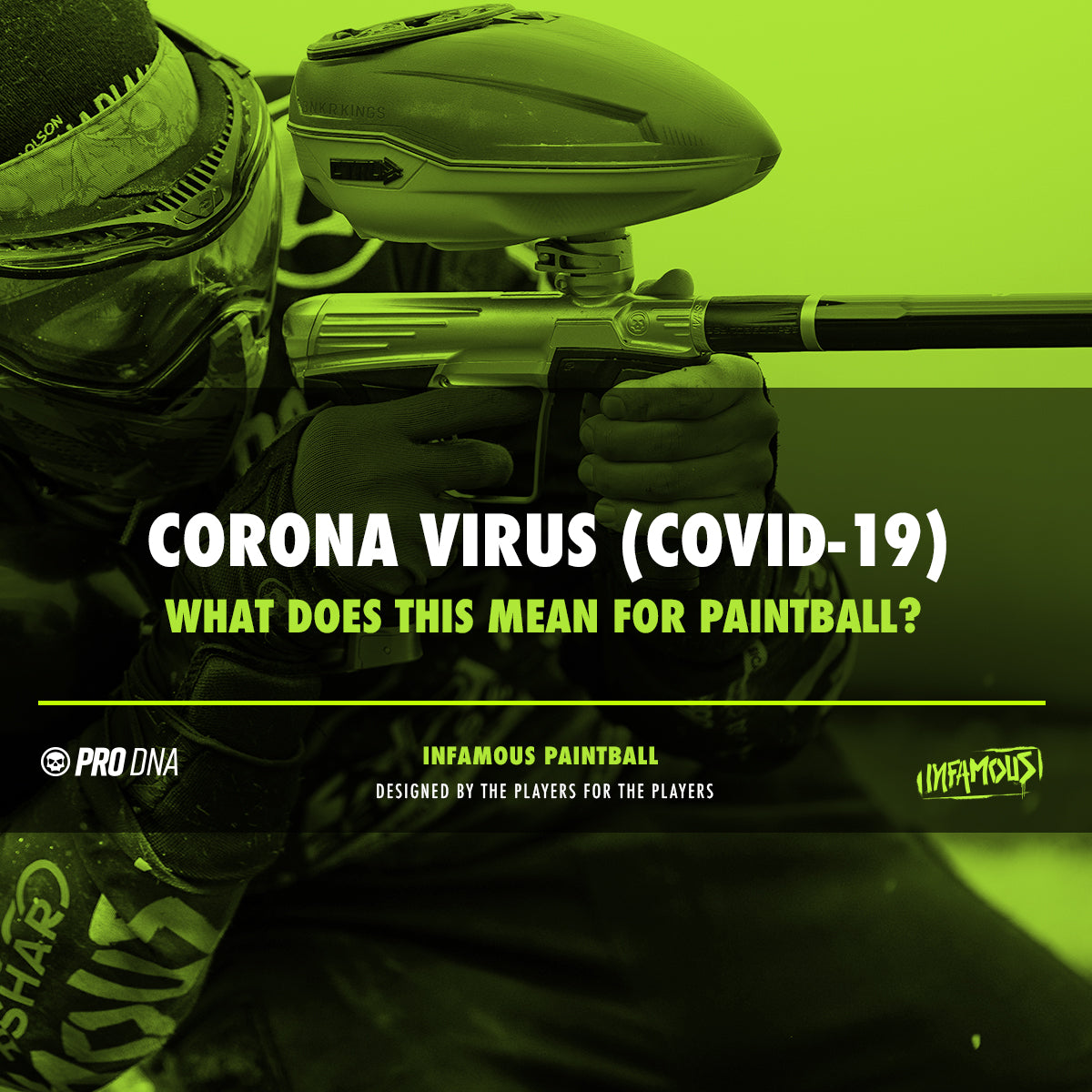Corona Virus (COVID-19) - What does this mean for Paintball?