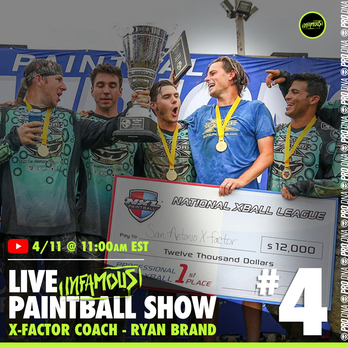 Infamous Live Paintball Show #4 - Ryan Brand