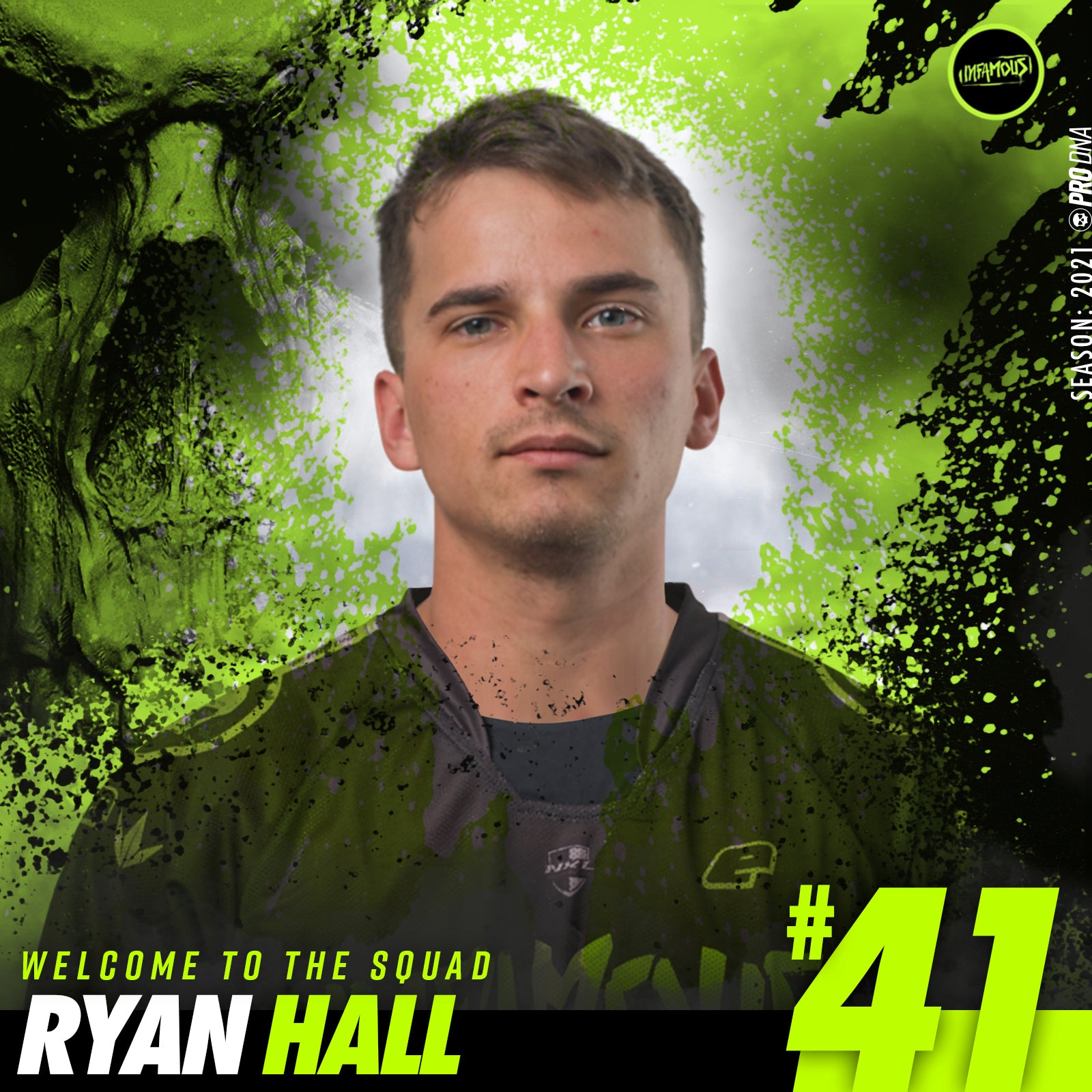 Ryan Hall Joins Infamous!