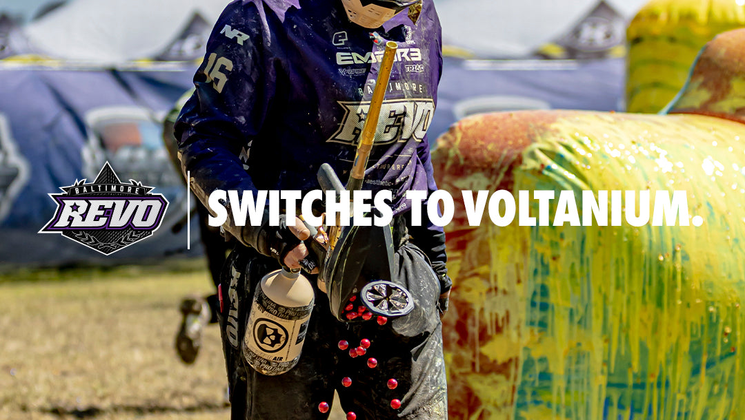 Baltimore Revo Switches to Voltanium Paintballs