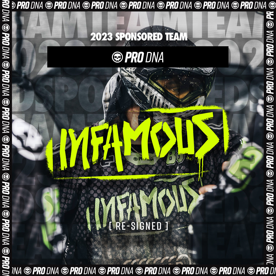 Infamous Signs with Pro DNA Infamous Paintball