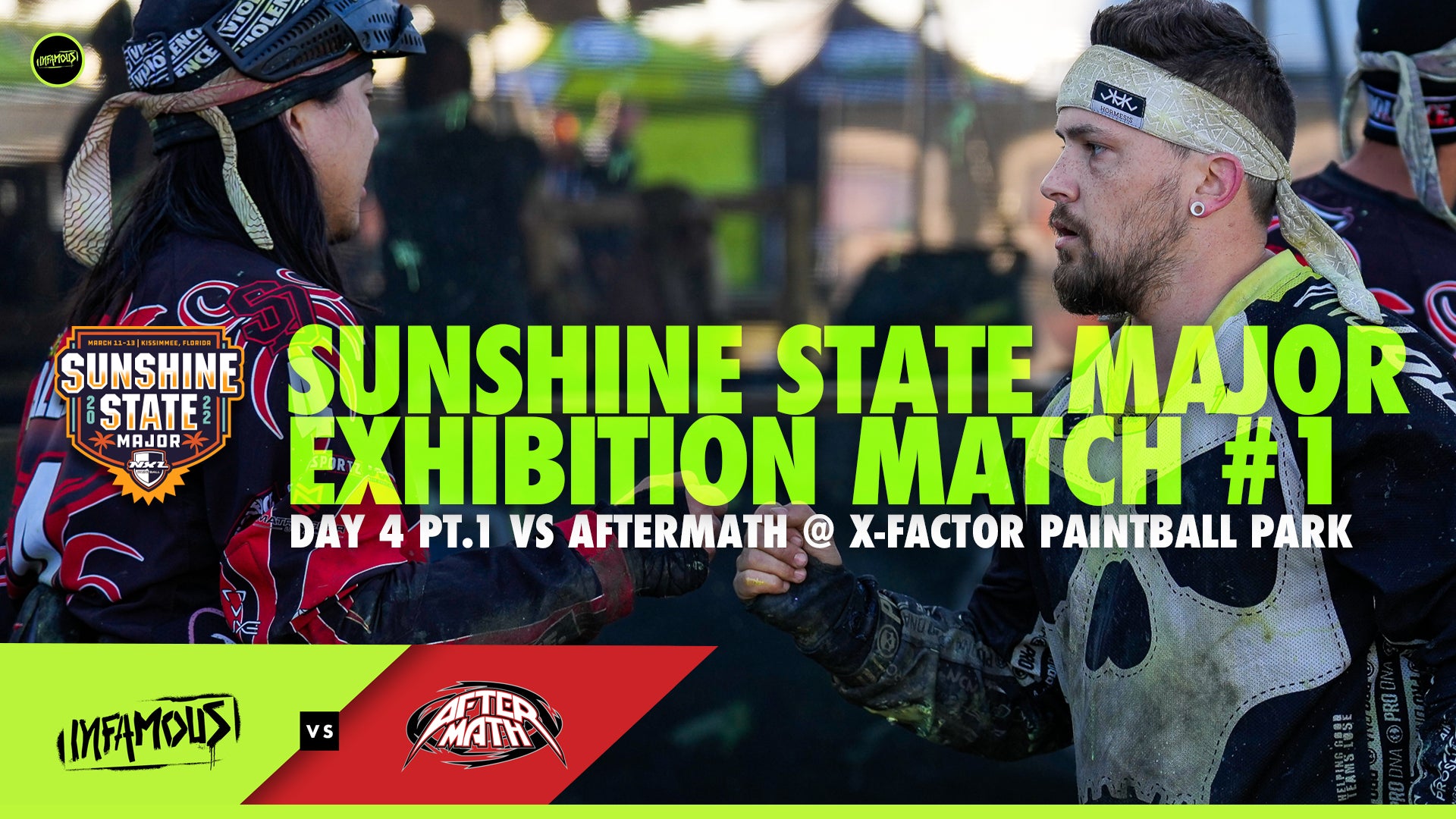 Paintball Practice Video: Infamous Vs Aftermath (NXL Sunshine State Major 2022)