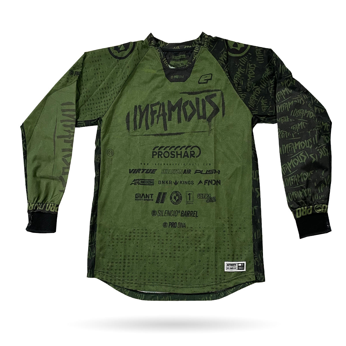 Infamous Jersey - Olive Tampa