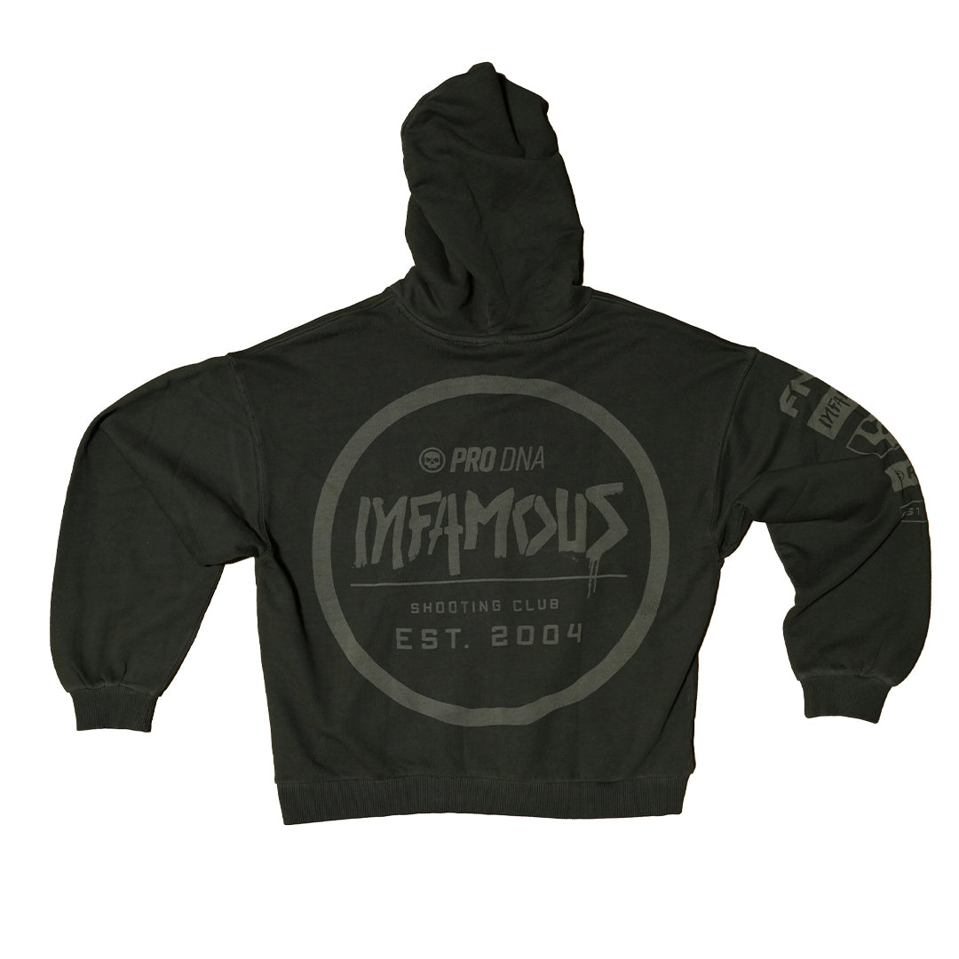 HERITAGE ZIP HOODIE - SAGE GREY WASH