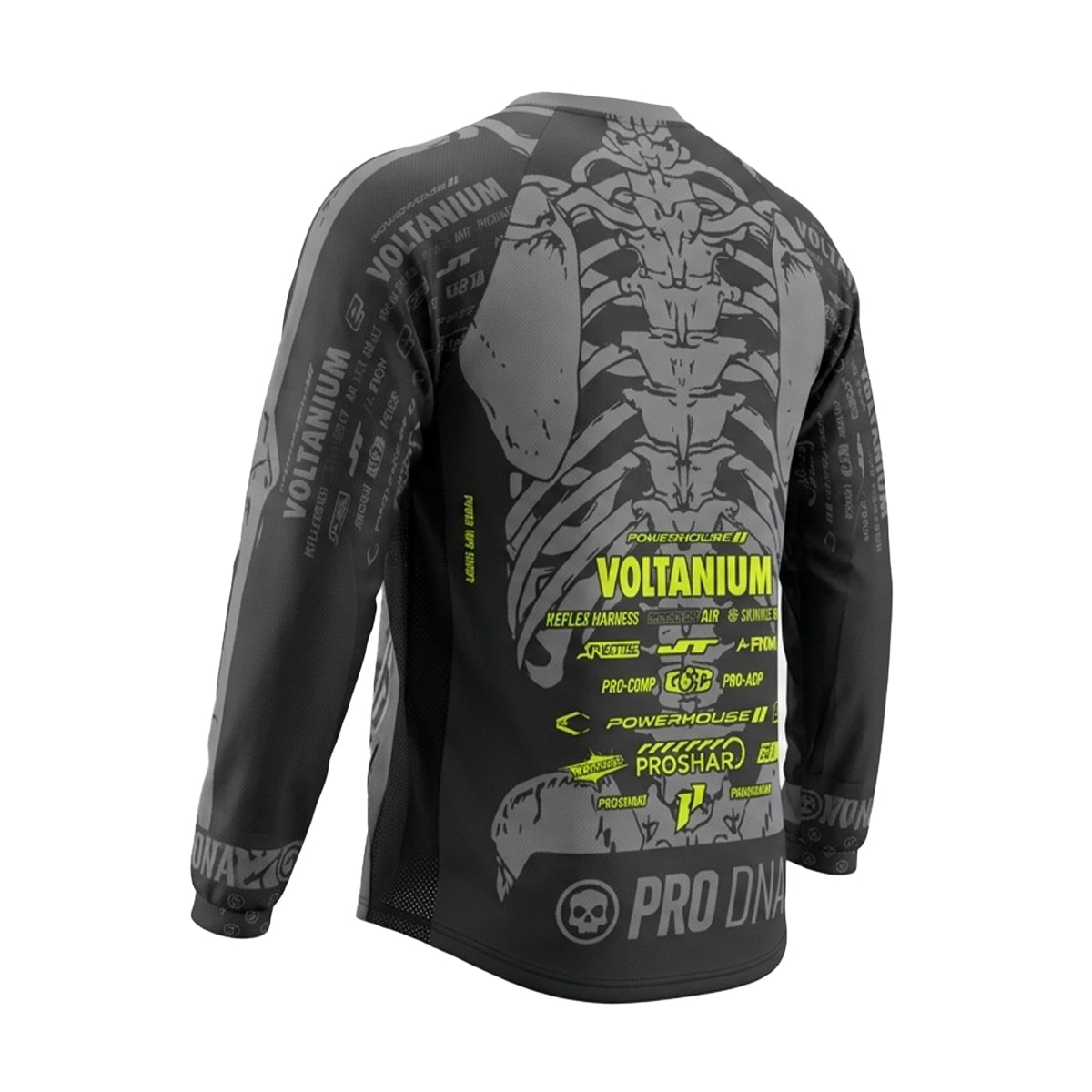 PRO DNA™ DNA SERIES JERSEY – SKELETON BLACKOUT
