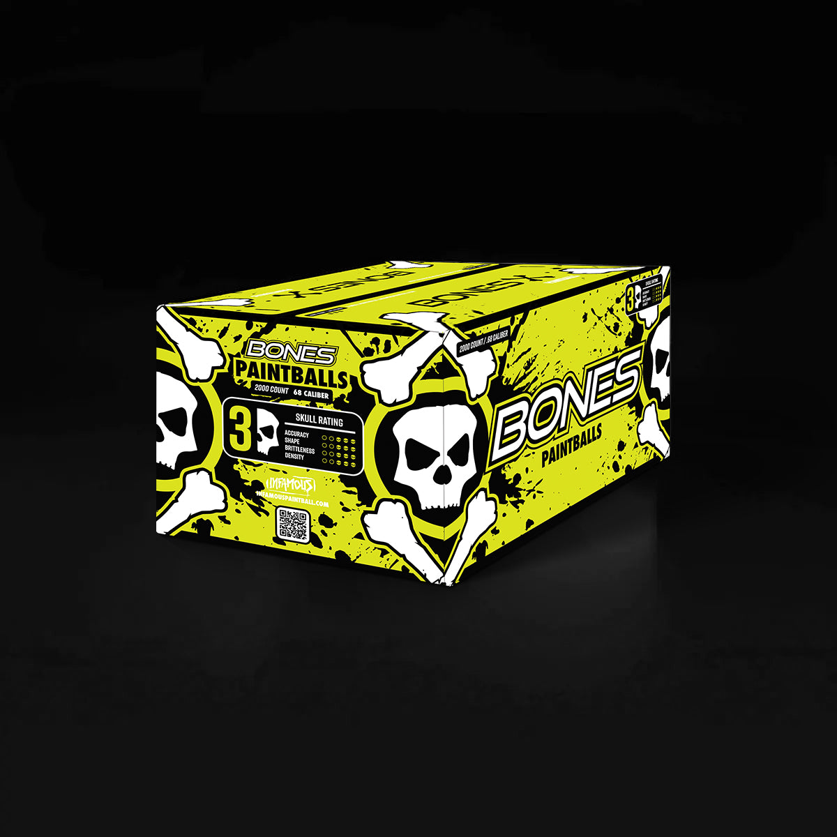 BONES .68 CALIBER PAINTBALLS