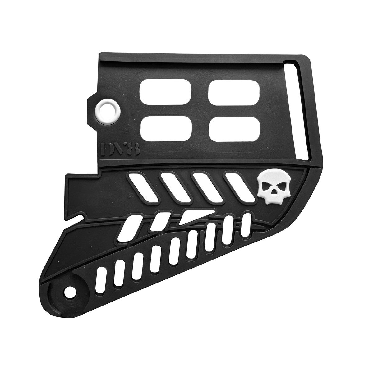 JT PROFLEX - INFAMOUS SKULL DV8 EARS (SWERVE) BLACK / WHITE LOGO
