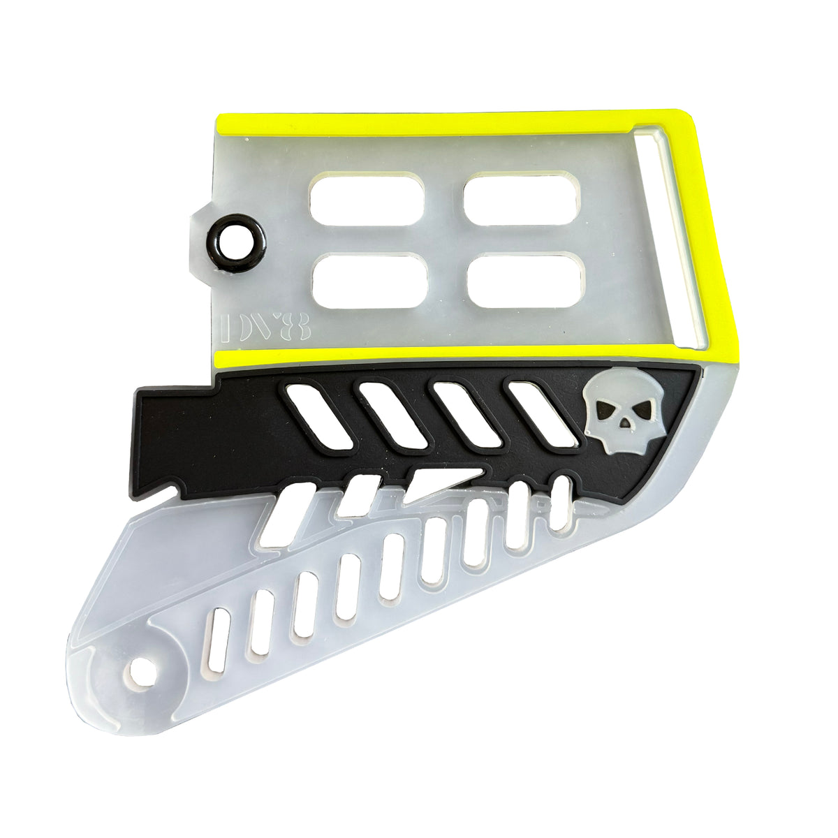 JT PROFLEX - INFAMOUS SKULL DV8 EARS (SWERVE) VOLT / BLACK / CLEAR