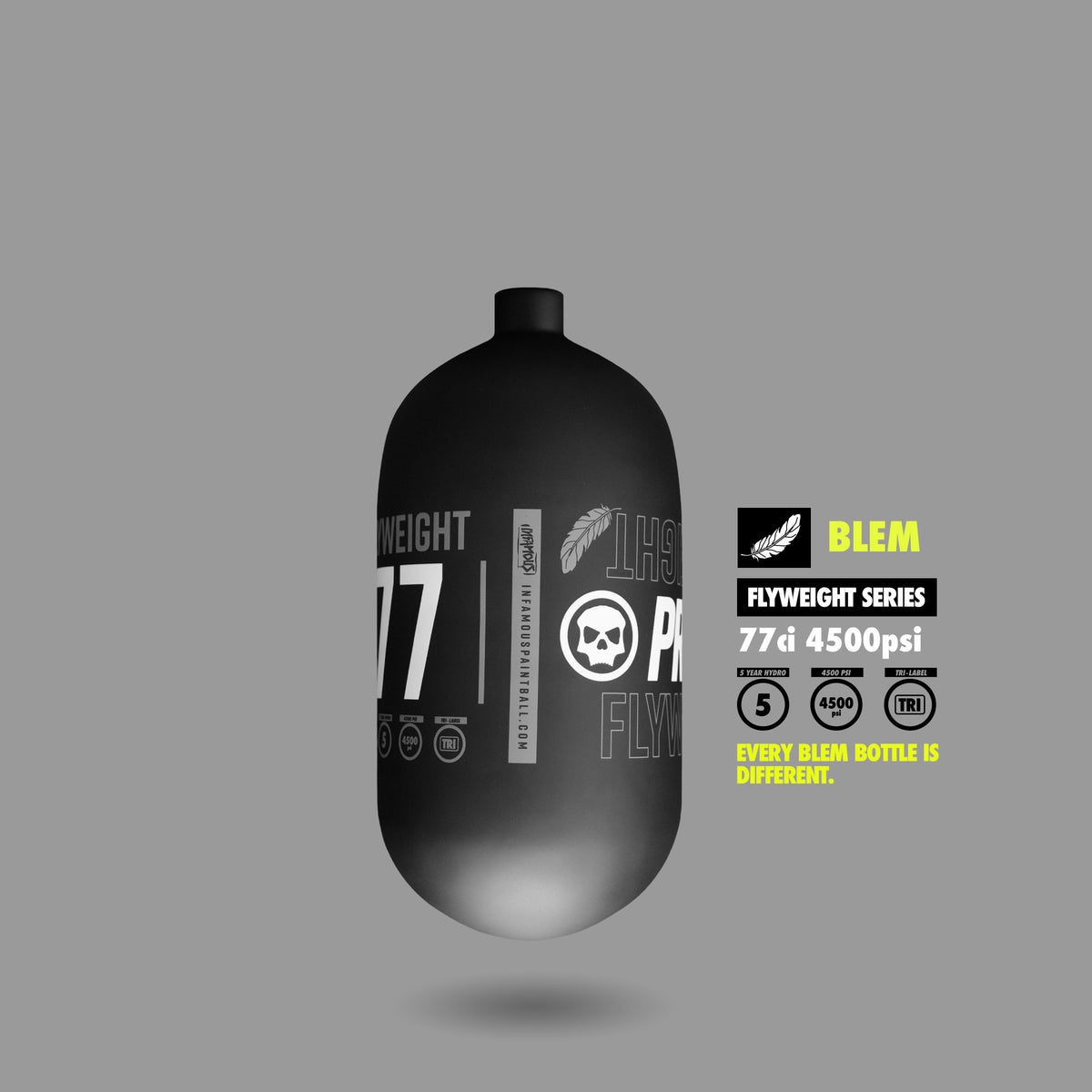 PRO DNA™ FLYWEIGHT TANK (BLEM) - 77CI MATTE BLACK