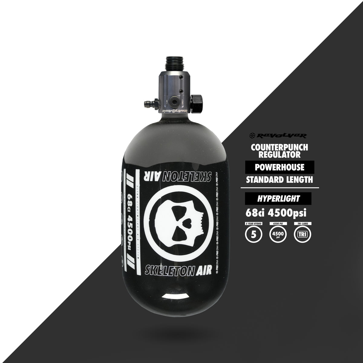 HYPERLIGHT AIR SYSTEM - GLOSS - 68CI COUNTERPUNCH STANDARD REVOLVER