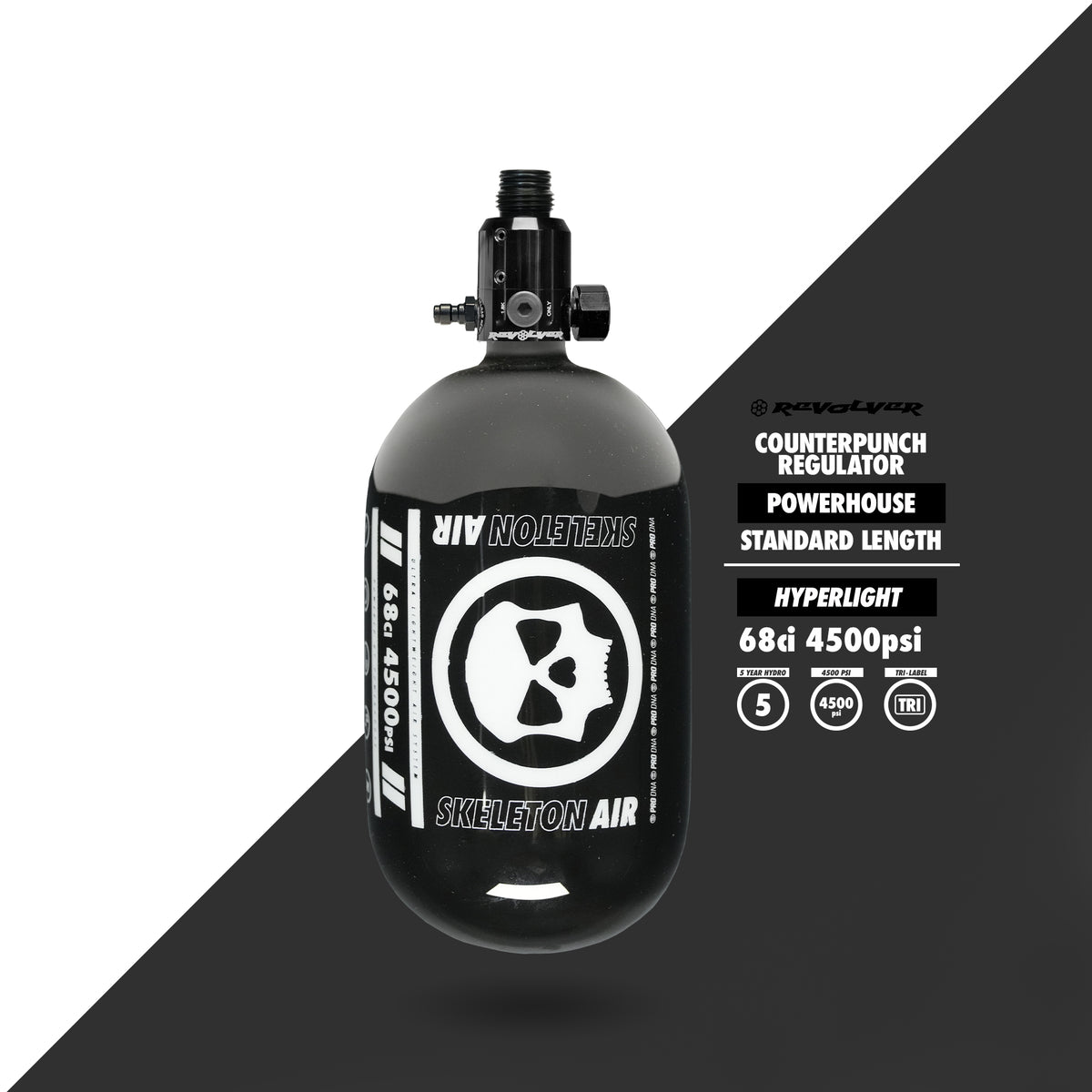 HYPERLIGHT AIR SYSTEM - GLOSS - 68CI COUNTERPUNCH STANDARD REVOLVER