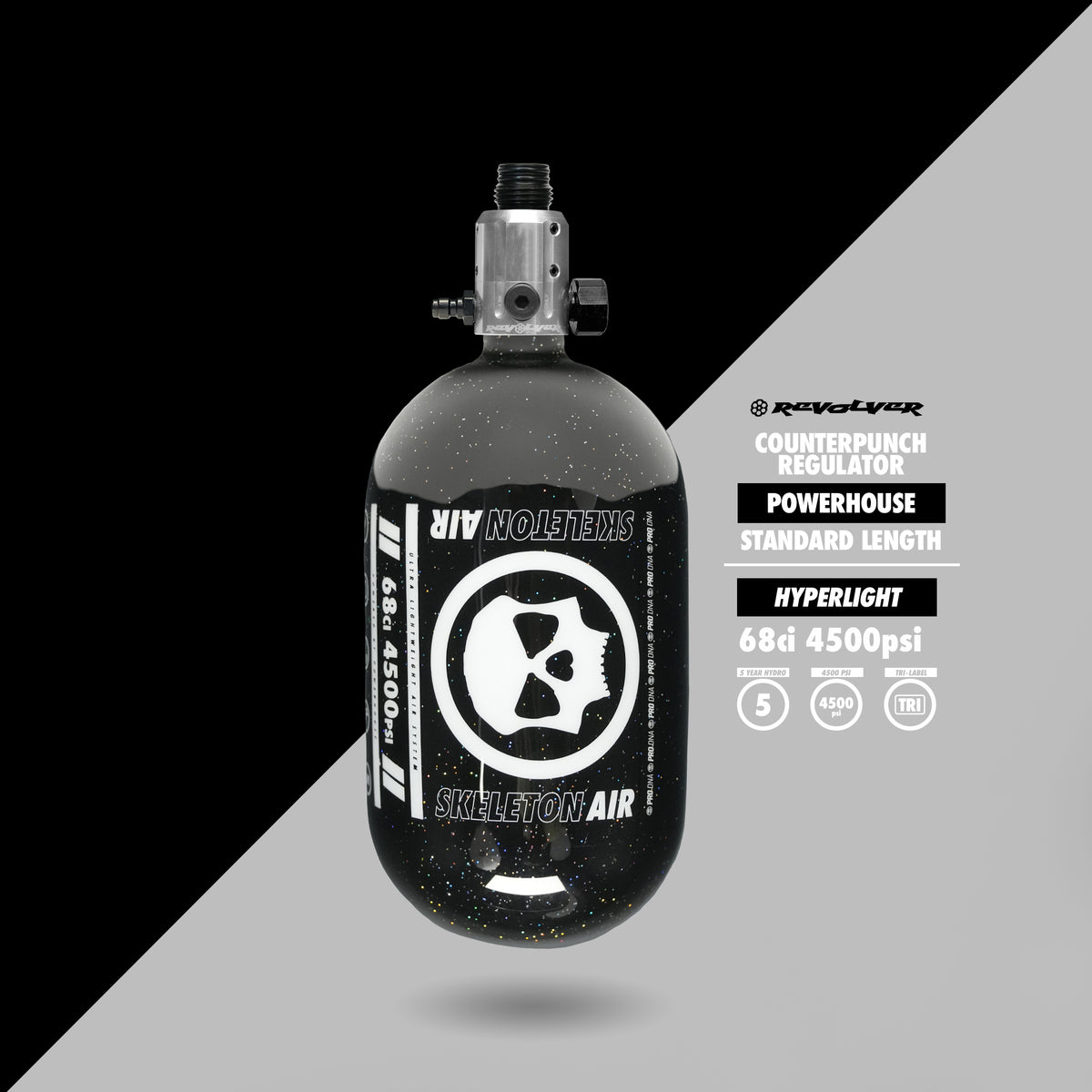 HYPERLIGHT AIR SYSTEM - GLOSS - 68CI COUNTERPUNCH STANDARD REVOLVER