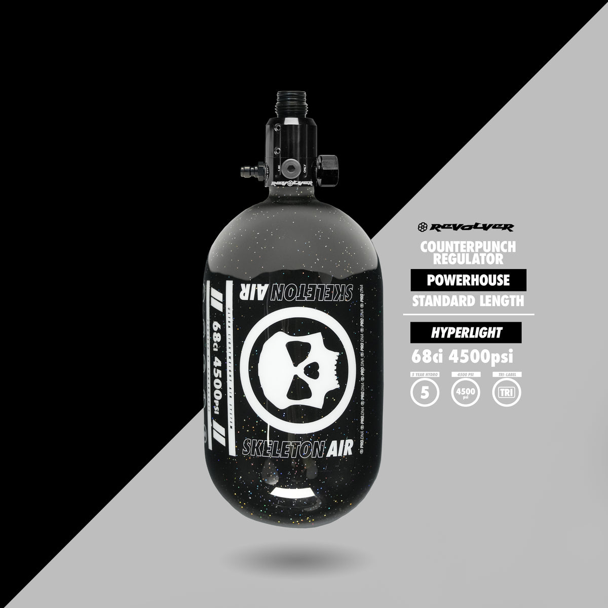 HYPERLIGHT AIR SYSTEM - GLOSS - 68CI COUNTERPUNCH STANDARD REVOLVER