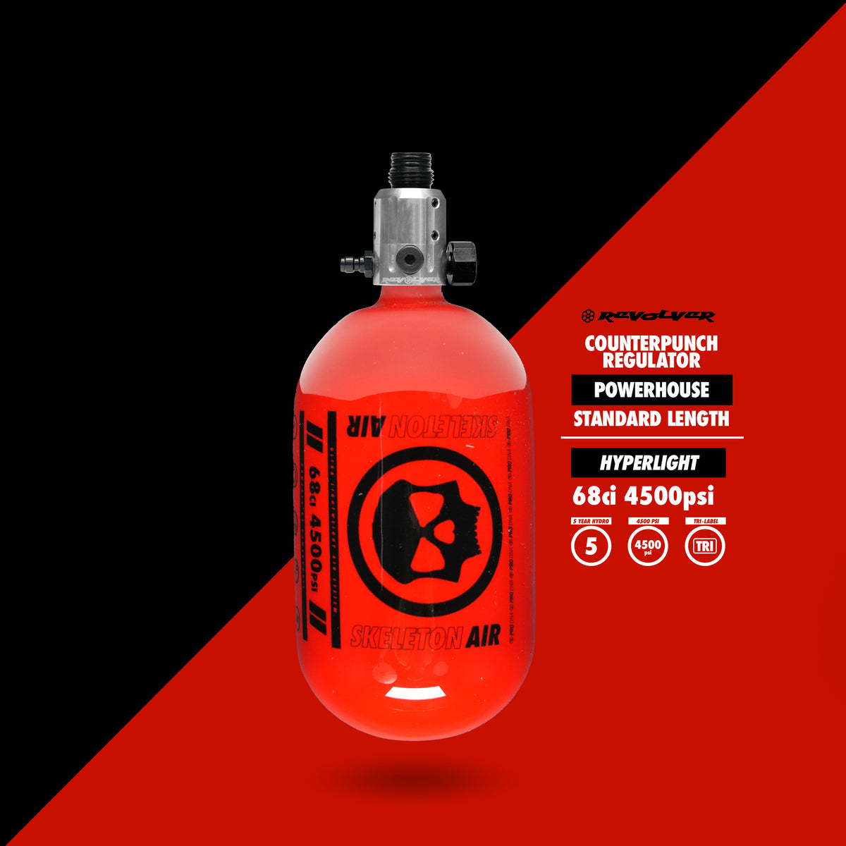 HYPERLIGHT AIR SYSTEM - GLOSS - 68CI COUNTERPUNCH STANDARD REVOLVER