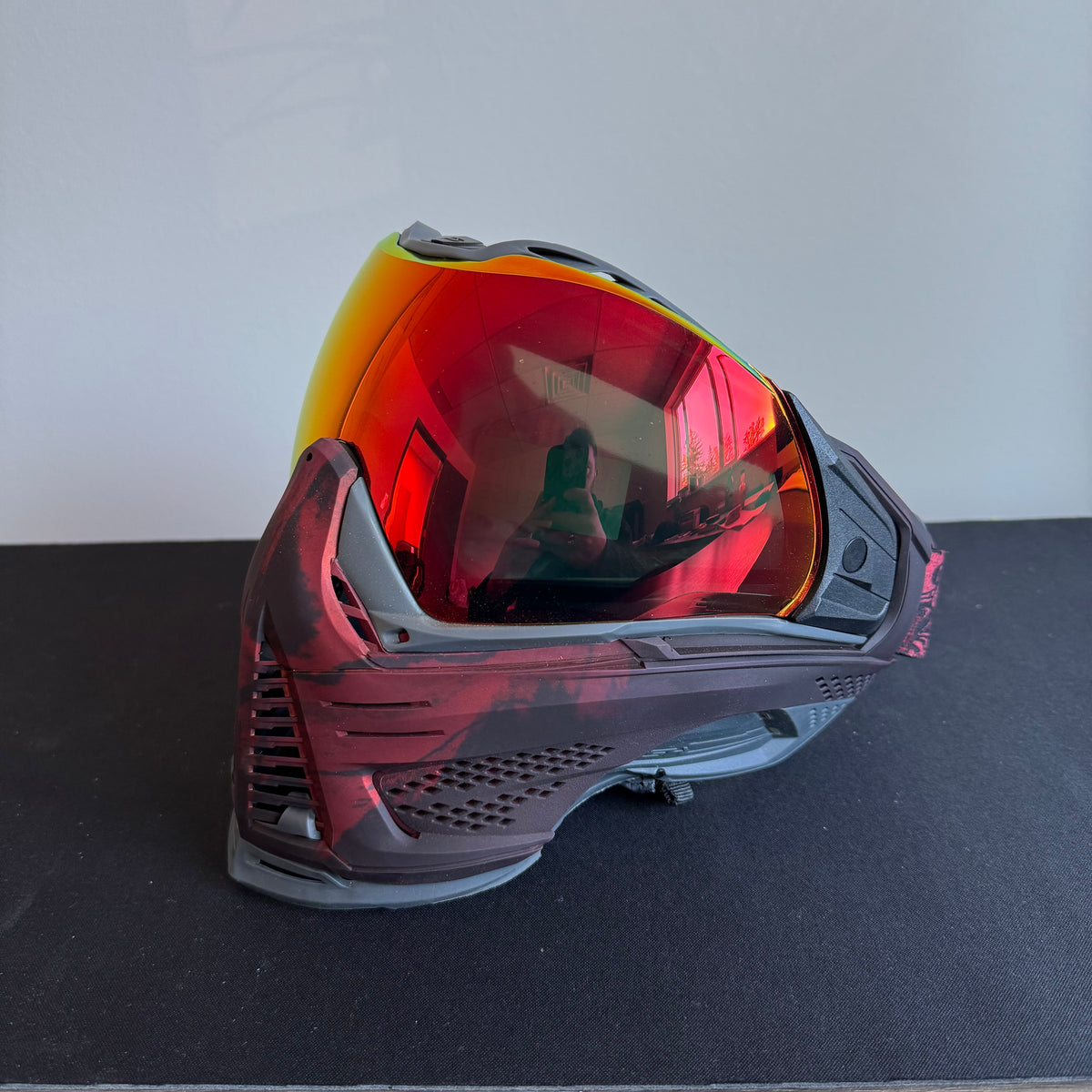 PUSH UNITE GOGGLE - RED FIRE SKULL (1 OF 1)