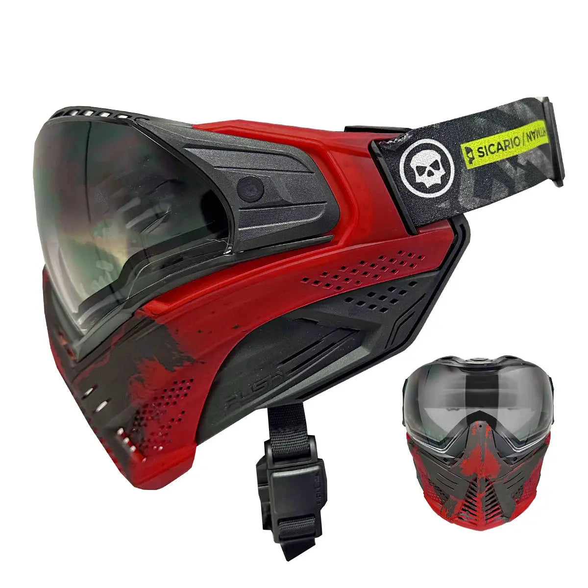 INFAMOUS PUSH UNITE GOGGLE- BLOODY MARY (LIMITED EDITION) Push Paintball
