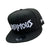 New Era Snapback Hat - Infamous White Logo Infamous Paintball