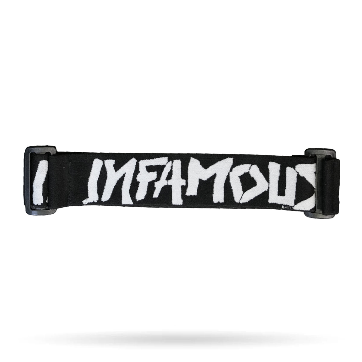 INFAMOUS™ SPRAY WHITE LOGO GOGGLE STRAP – LIMITED EDITION