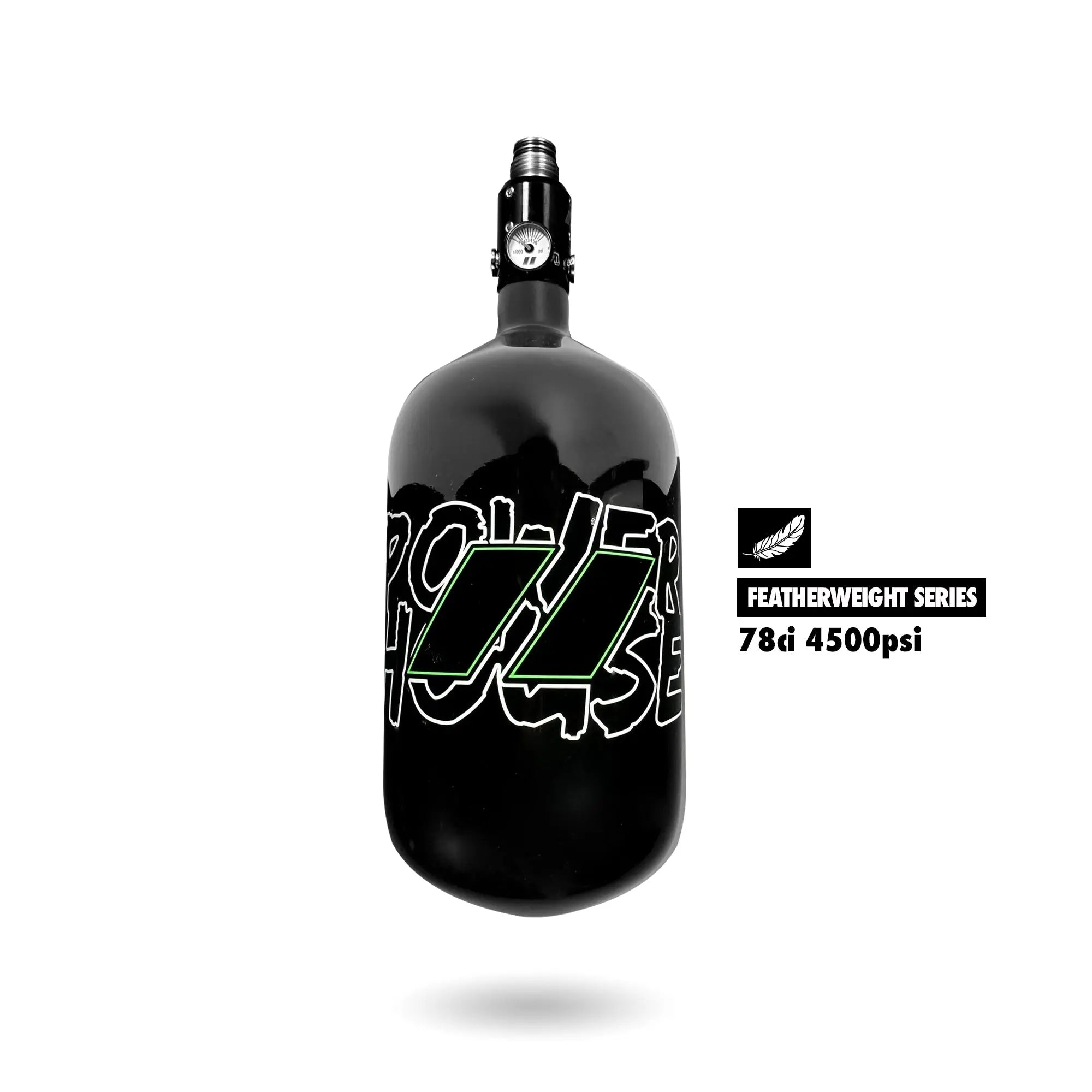 POWERHOUSE™ “FEATHERWEIGHT” AIR SYSTEM 78CI (REG & BOTTLE) Infamous Paintball