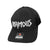 Richardson Snapback Hat - Black (White Infamous Logo) Infamous Paintball