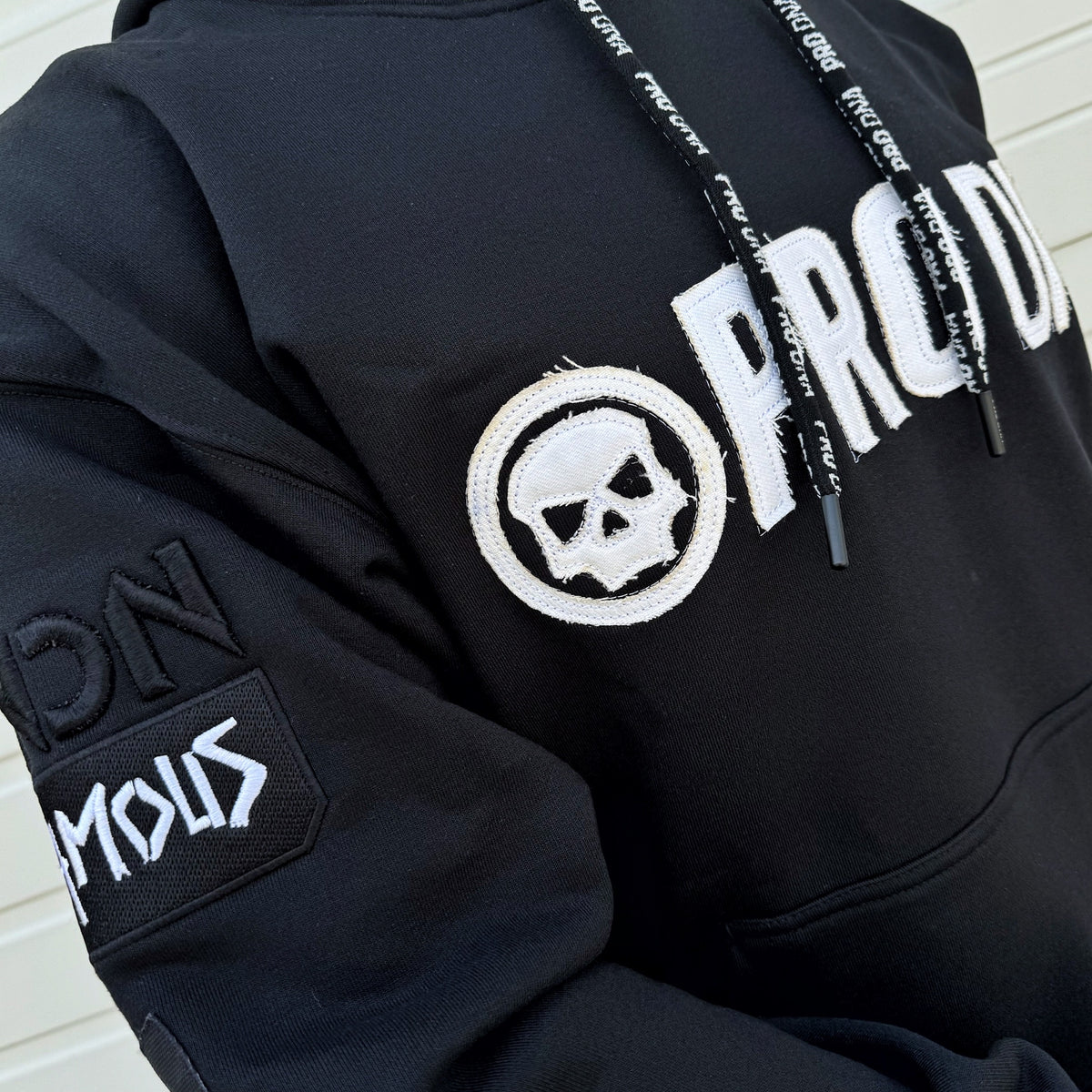 PRO DNA™ LUXURY PLAYING HOODIE - BLACK RAW