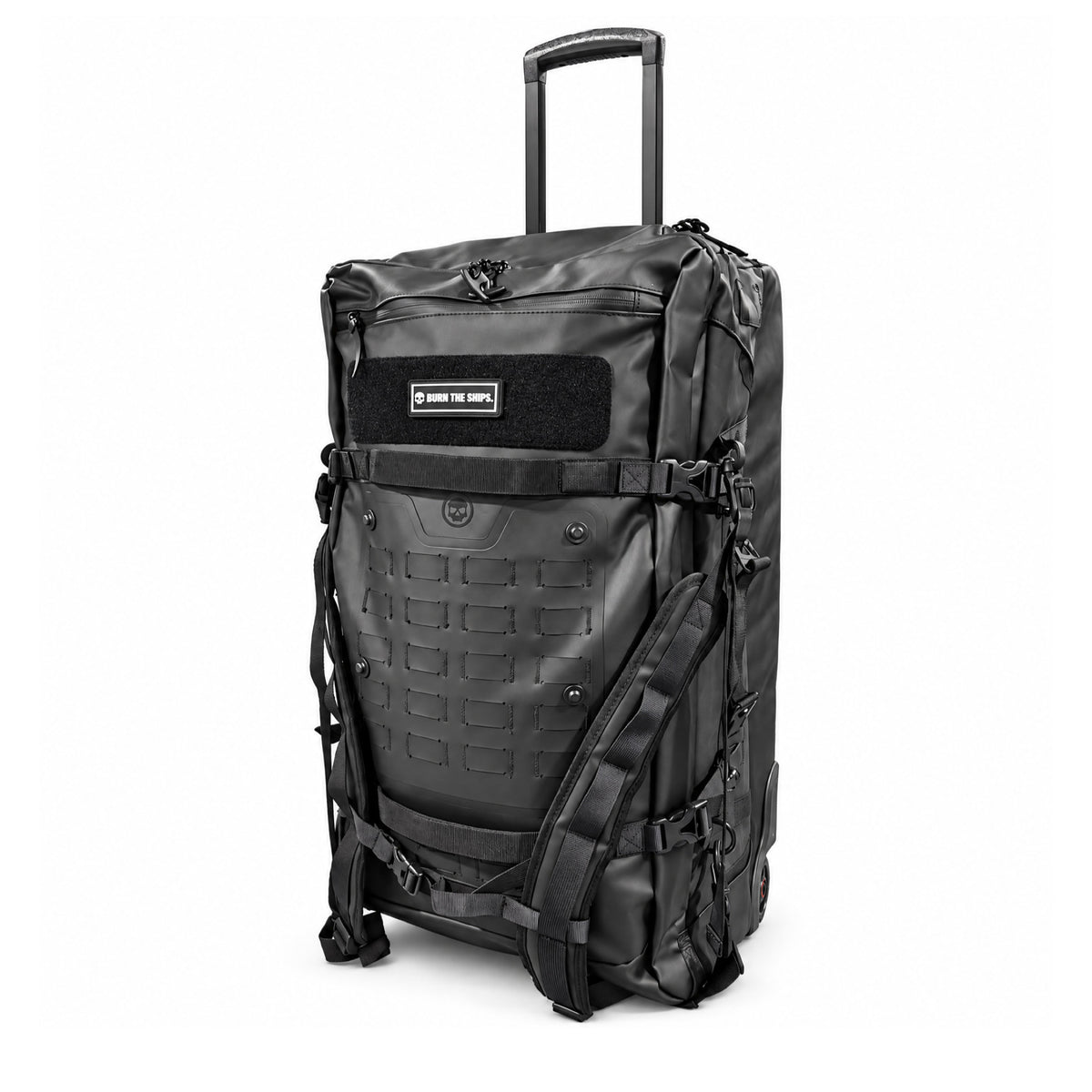FNDN® MODULAR WEATHERPROOF ROLLING GEARBAG - 102L - BLACK