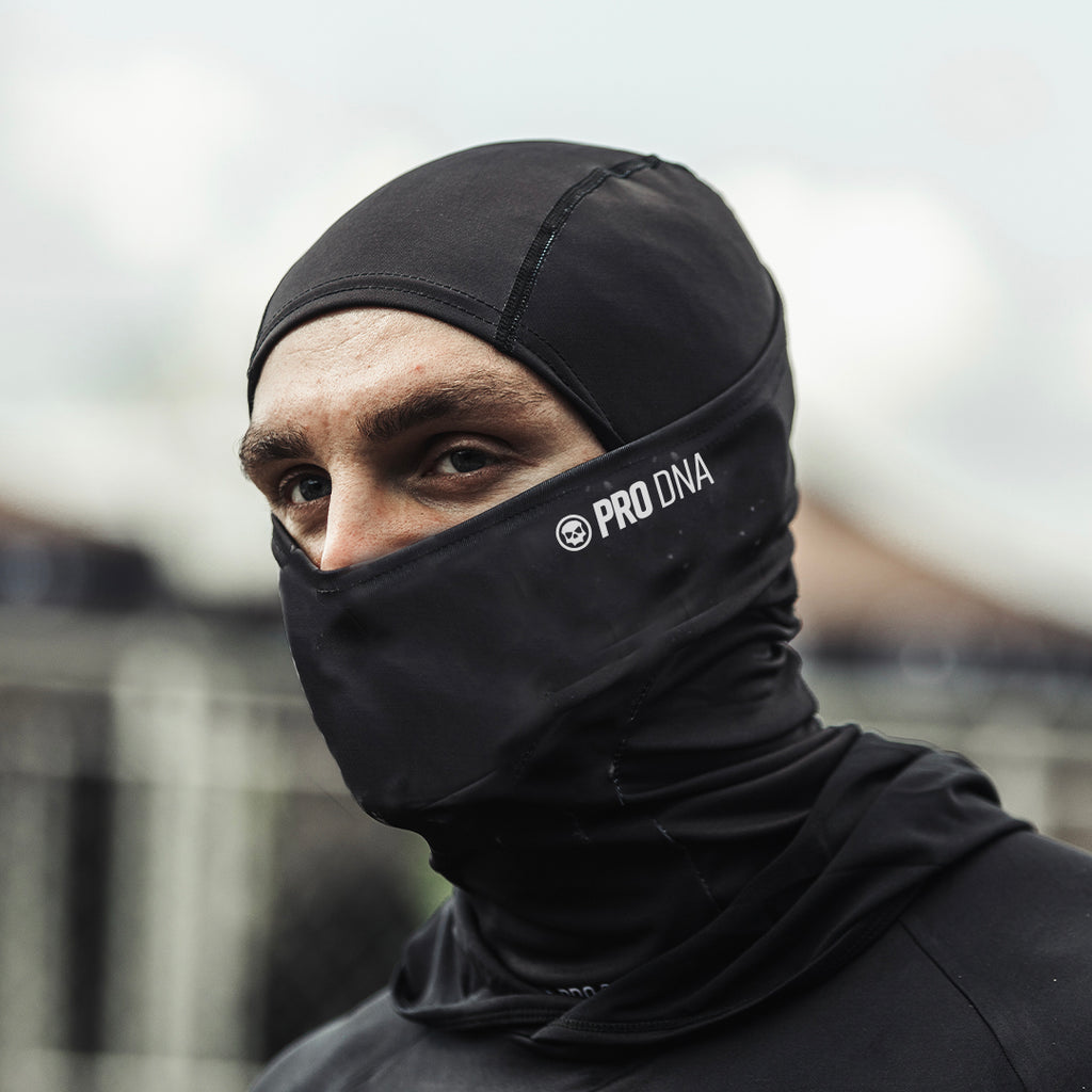 13th Heaven Co. Black Sheisty バラクラバ Sheisty Balaclava Headwrap - Black - Infamous Paintball