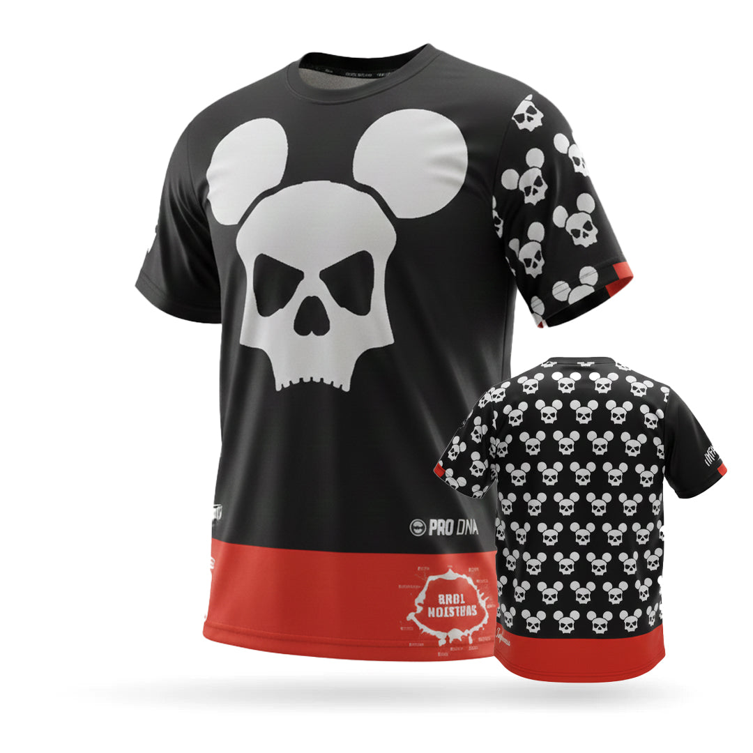 DRYFIT TECH T-SHIRT - SKULL MOUSE