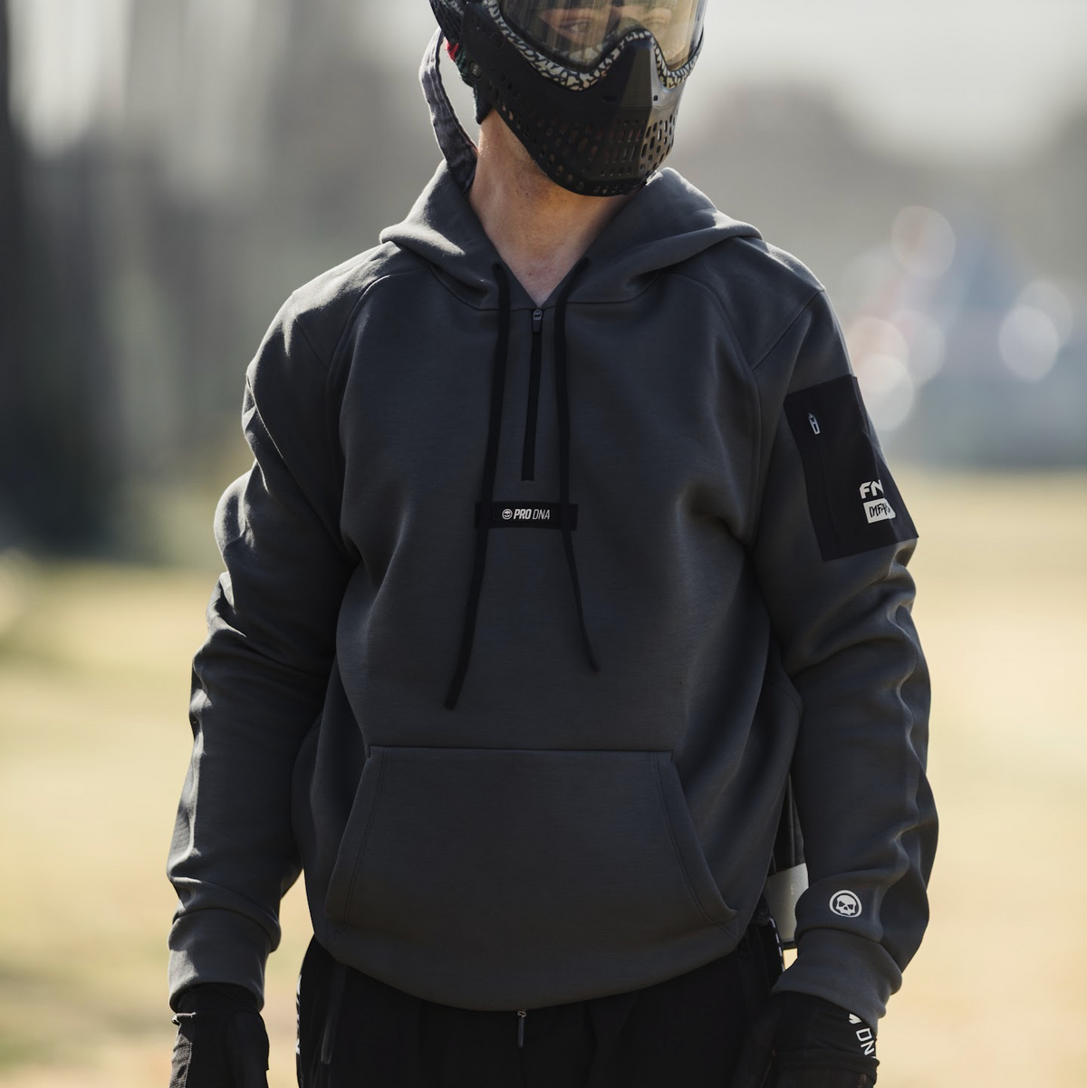 PRO DNA™ SPEC-1 SCUBA PLAYING HOODIE - WOLF GREY