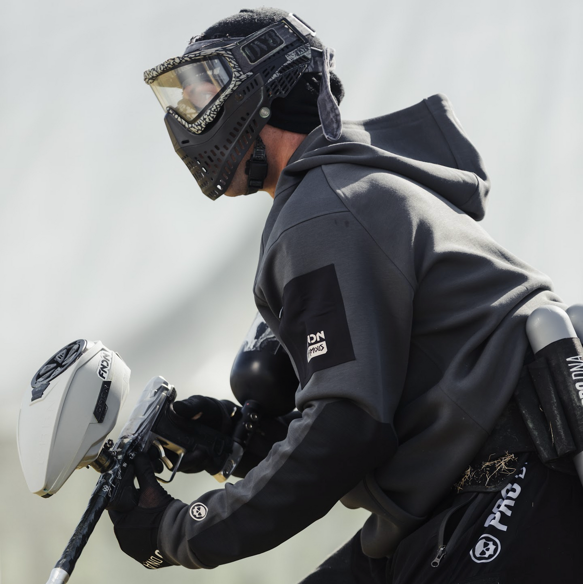 PRO DNA™ SPEC-1 SCUBA PLAYING HOODIE - WOLF GREY
