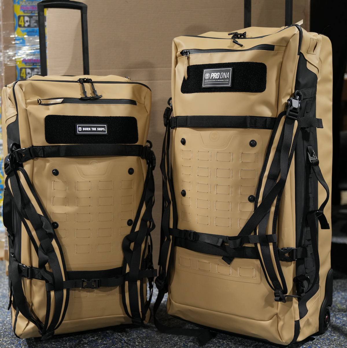FNDN® MODULAR WEATHERPROOF ROLLING GEARBAG - 120L (XL) - SAND