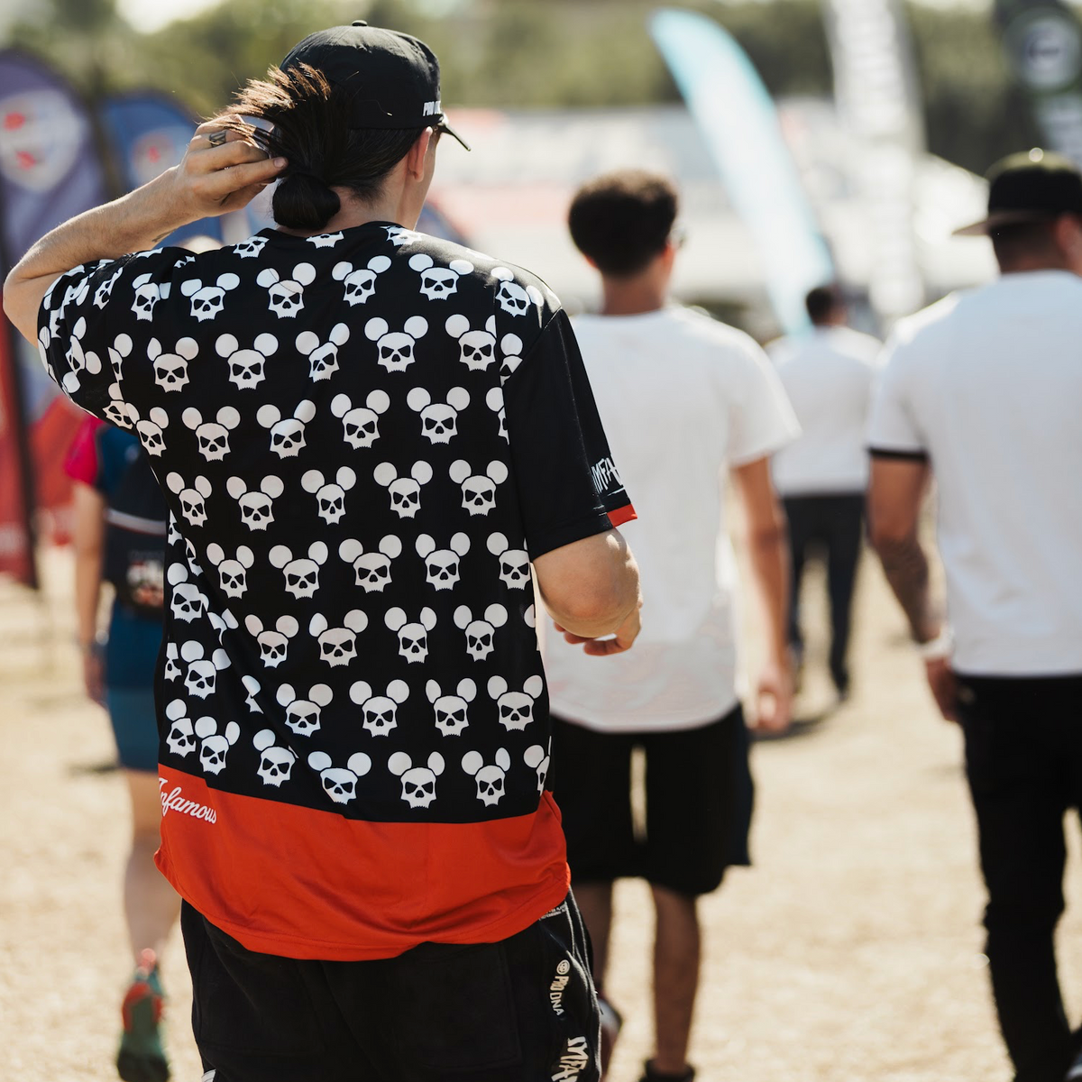 DRYFIT TECH T-SHIRT - SKULL MOUSE 2025