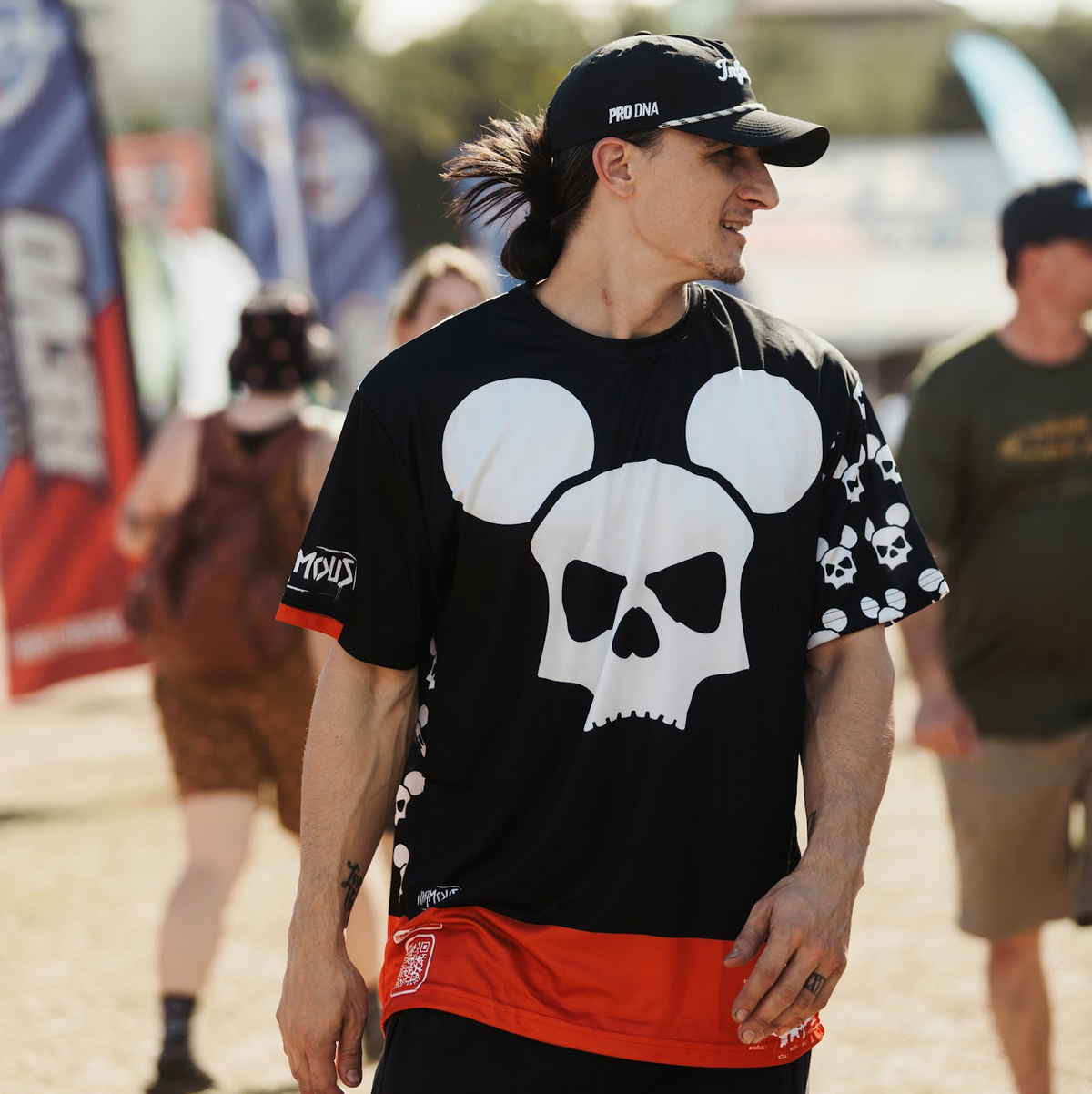 DRYFIT TECH T-SHIRT - SKULL MOUSE 2025