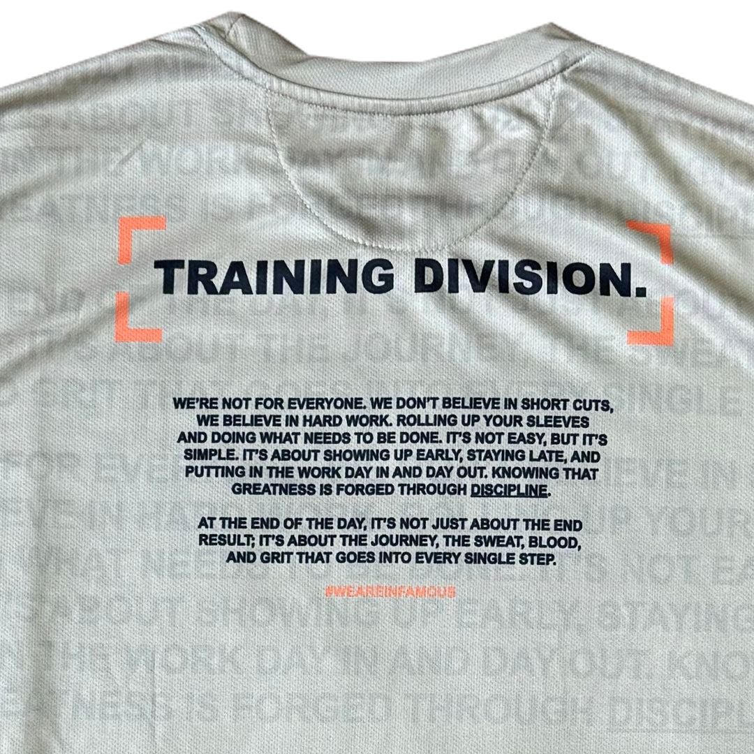 DryFit Tech T-Shirt - Training Division (Tan)