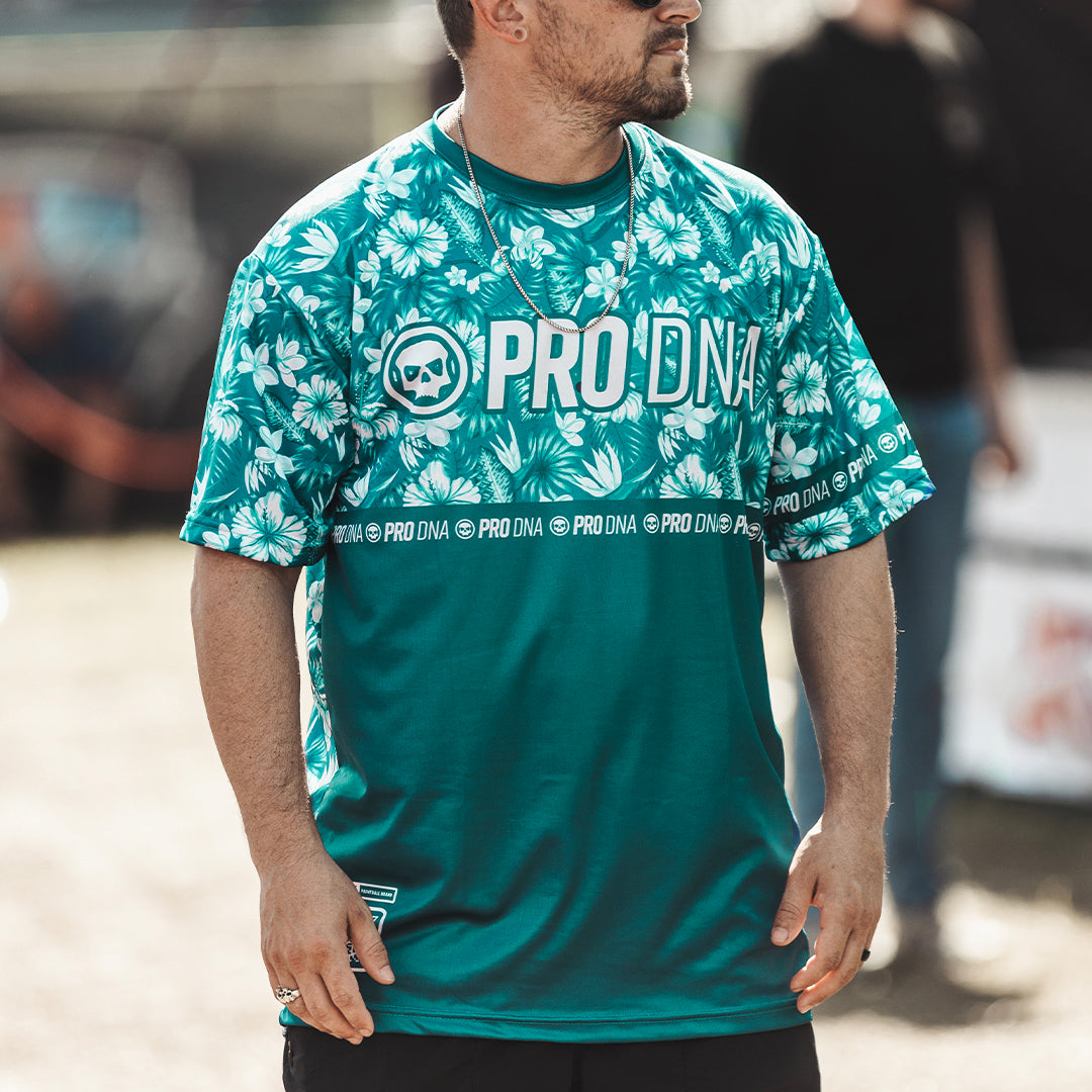 DryFit Tech T-Shirt - Tropical Pro DNA Teal