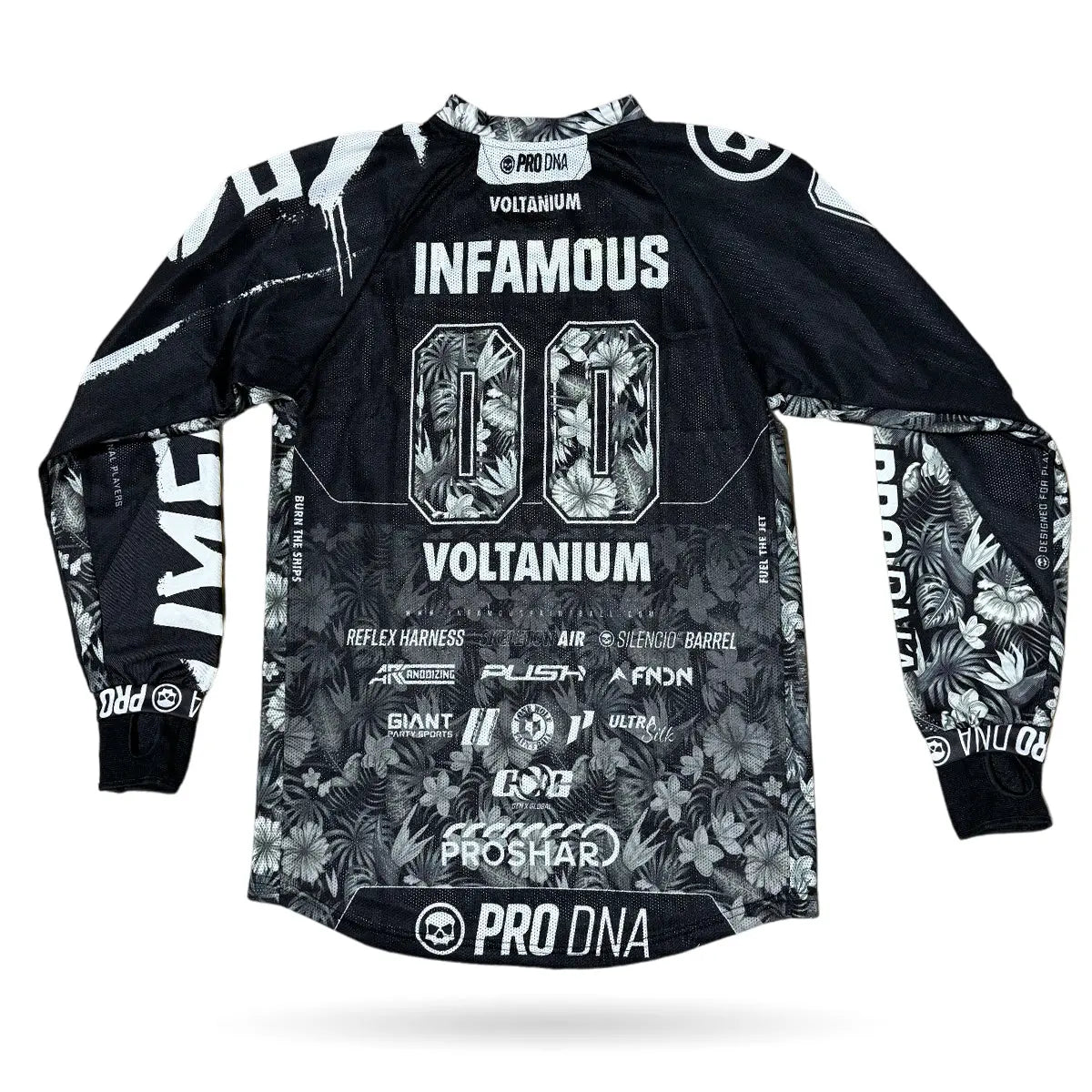 Infamous Jersey - White Tropical Infamous Paintball